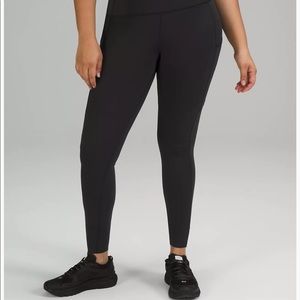 Lululemon fast and free BRUSHED leggings 28” NWT